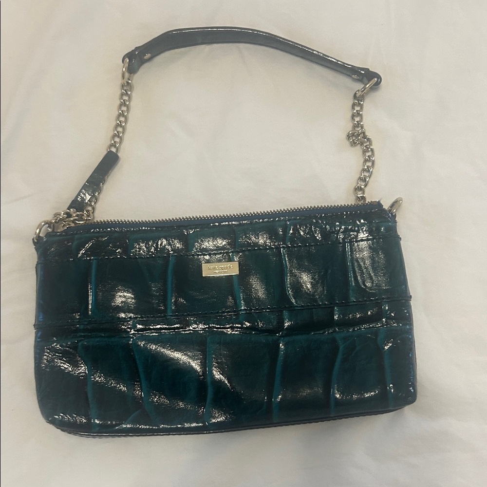 Kate Spade teal shoulder bag